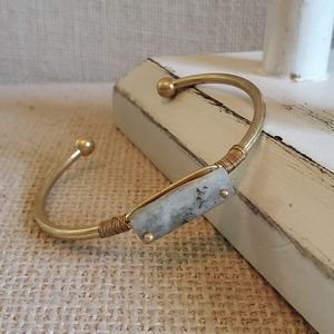 Handmade Stone Bangle